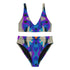 Lady D'Arbanville Sustainable Women's High Waisted Two-Piece Bikini